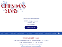 Tablet Screenshot of christmasstars.org